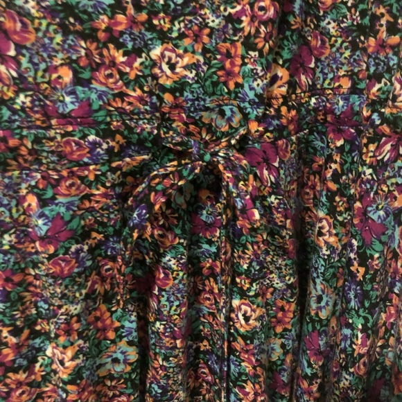 Draw String waist mini spaghetti strap dress - Picture 3 of 4